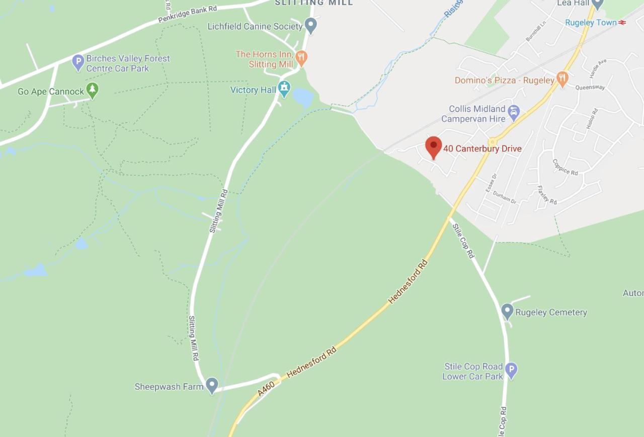 Appartamento Chase Heights Rugeley Esterno foto